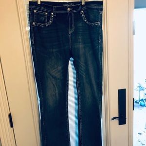 Grace in LA boot cut jeans size 18